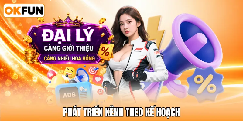 Phát triển kênh theo kế hoạch Phát triển kênh theo kế hoạch