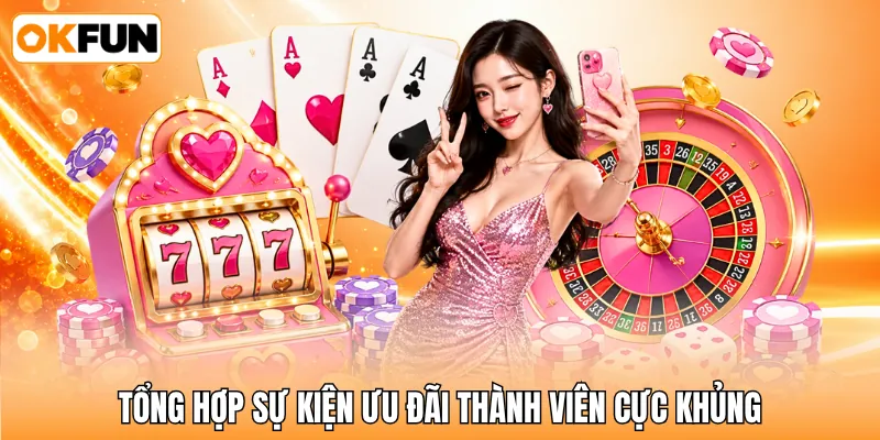 Tổng hợp sự kiện ưu đãi thành viên cực khủng